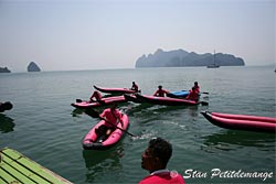 Canoë de mer - Baie de Phand Nga - Phuket