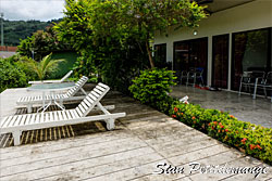 Terrasse chambre Deluxe - Phuket Wakepark